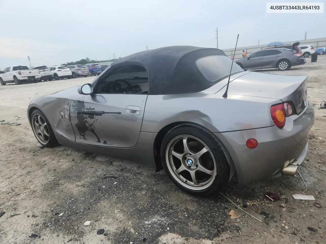 2003 BMW Z4 2.5 VIN: 4USBT33443LR64193 Lot: 63583955