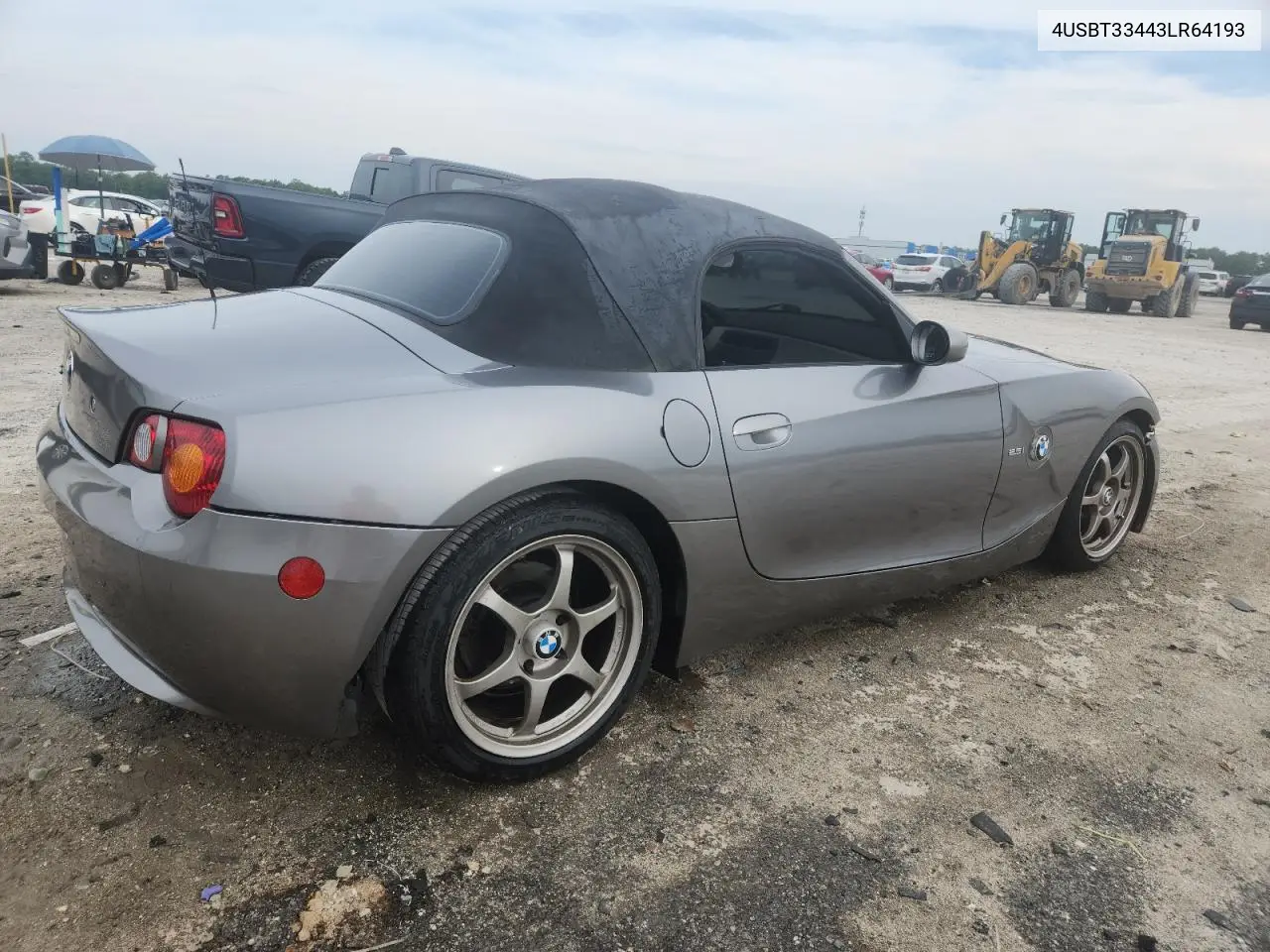 2003 BMW Z4 2.5 VIN: 4USBT33443LR64193 Lot: 63583955