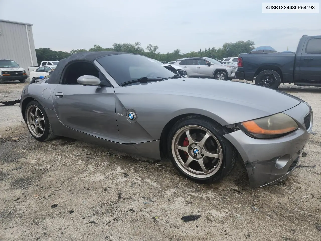 2003 BMW Z4 2.5 VIN: 4USBT33443LR64193 Lot: 63583955