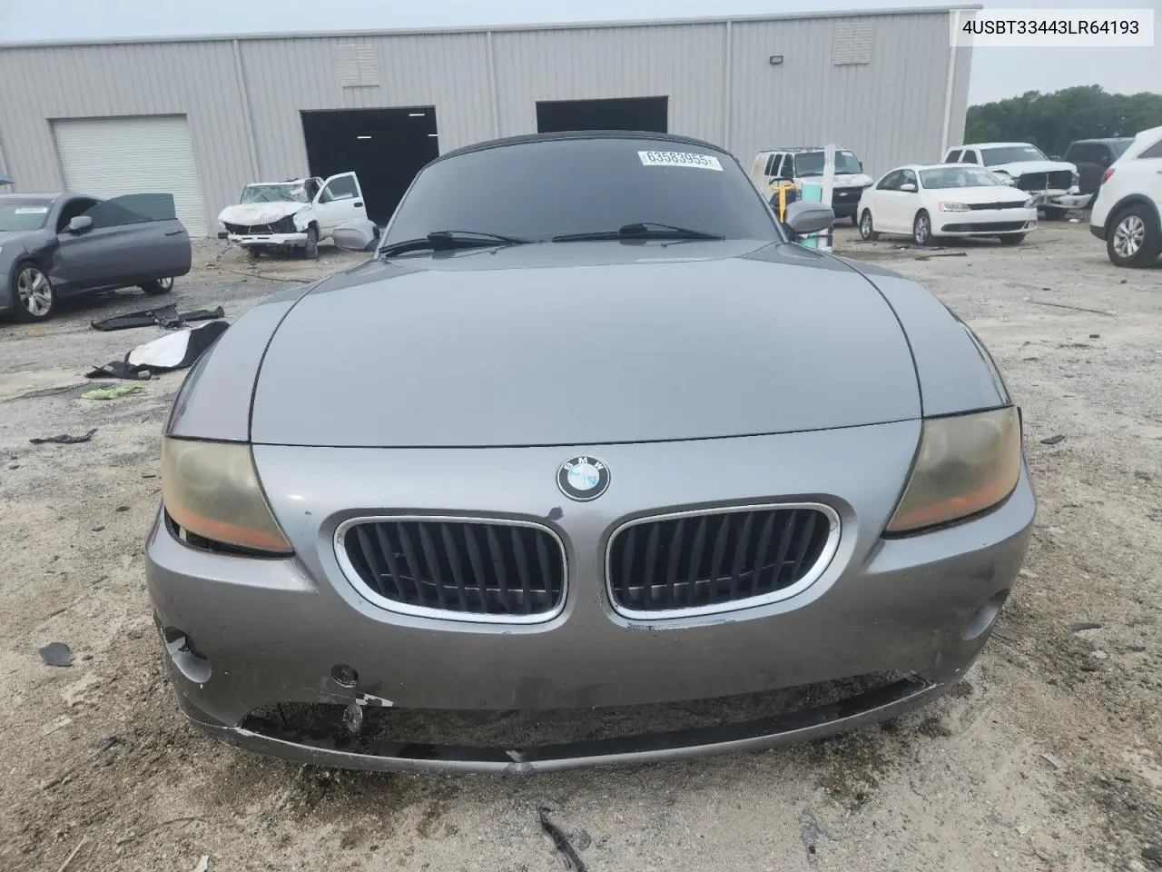 2003 BMW Z4 2.5 VIN: 4USBT33443LR64193 Lot: 63583955