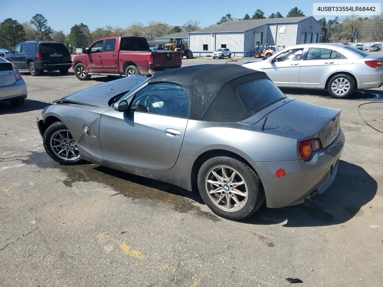 2004 BMW Z4 2.5 VIN: 4USBT33554LR68442 Lot: 50046665