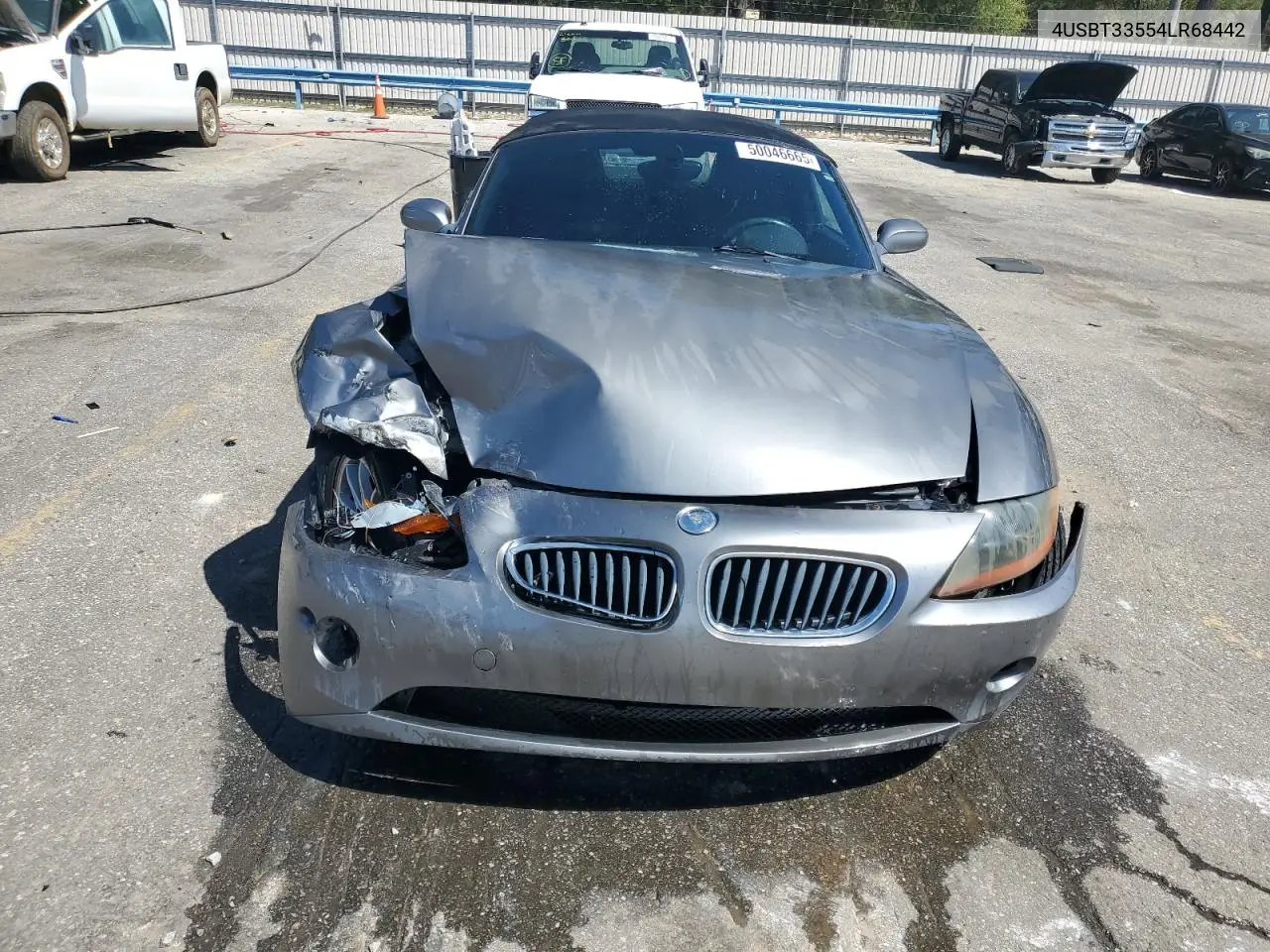 2004 BMW Z4 2.5 VIN: 4USBT33554LR68442 Lot: 50046665