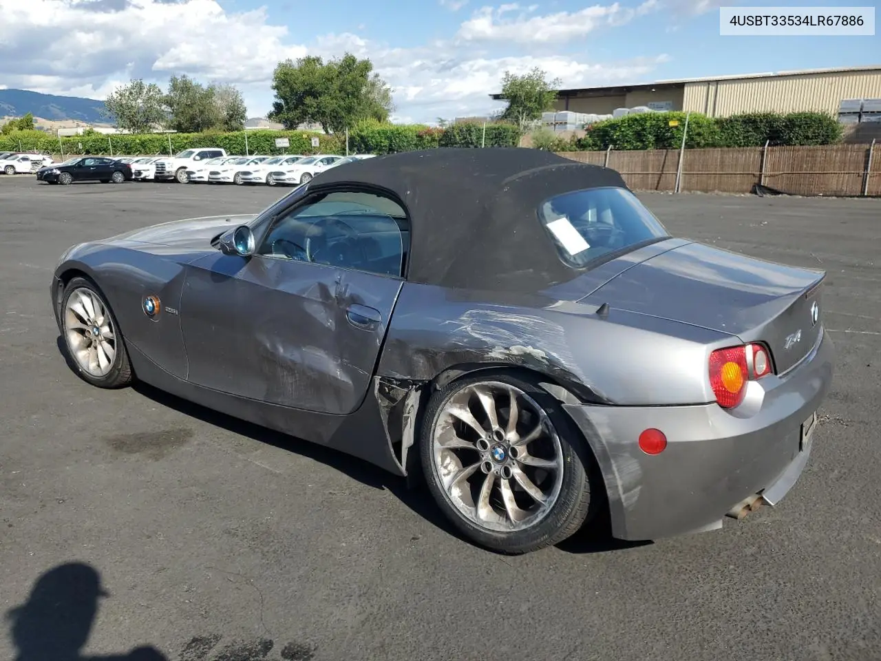 2004 BMW Z4 2.5 VIN: 4USBT33534LR67886 Lot: 53921635