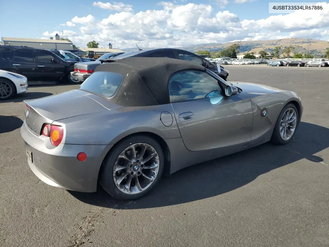 2004 BMW Z4 2.5 VIN: 4USBT33534LR67886 Lot: 53921635
