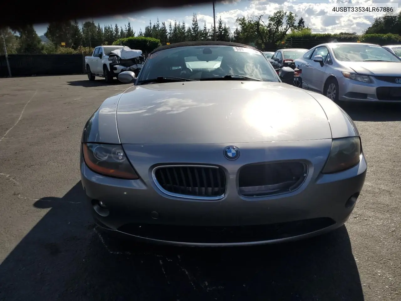 2004 BMW Z4 2.5 VIN: 4USBT33534LR67886 Lot: 53921635