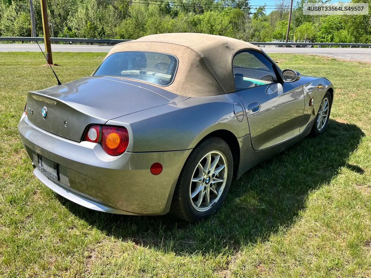 2004 BMW Z4 2.5 VIN: 4USBT33564LS49507 Lot: 55210345