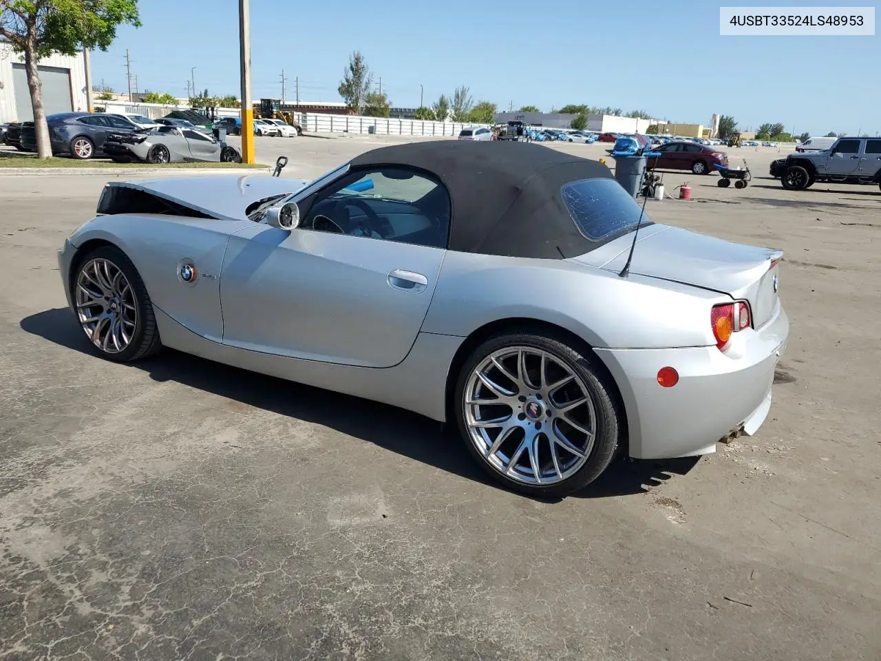 2004 BMW Z4 2.5 VIN: 4USBT33524LS48953 Lot: 56160315