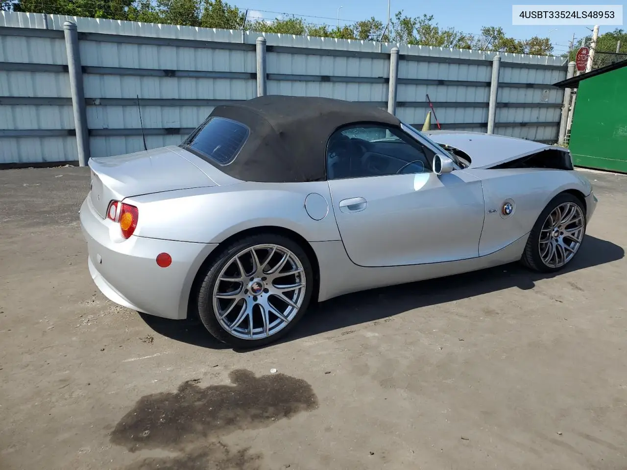 2004 BMW Z4 2.5 VIN: 4USBT33524LS48953 Lot: 56160315