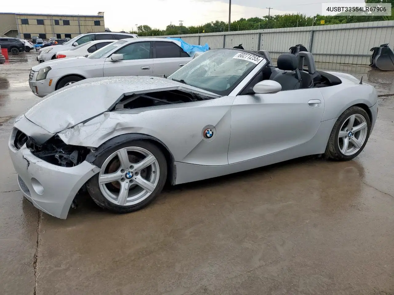 2004 BMW Z4 2.5 VIN: 4USBT33554LR67906 Lot: 60271255