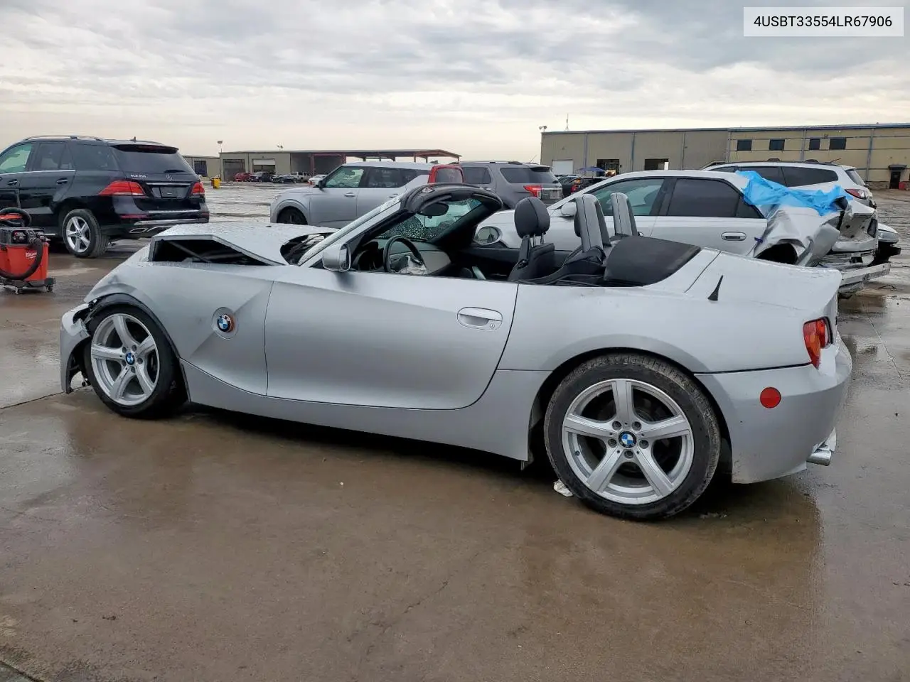 2004 BMW Z4 2.5 VIN: 4USBT33554LR67906 Lot: 60271255