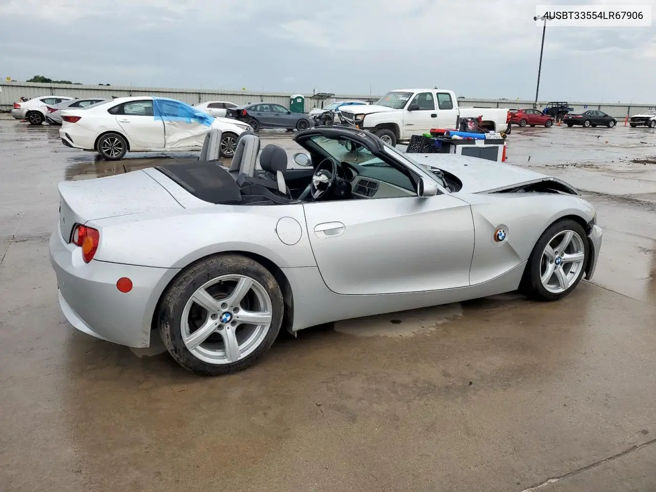 2004 BMW Z4 2.5 VIN: 4USBT33554LR67906 Lot: 60271255