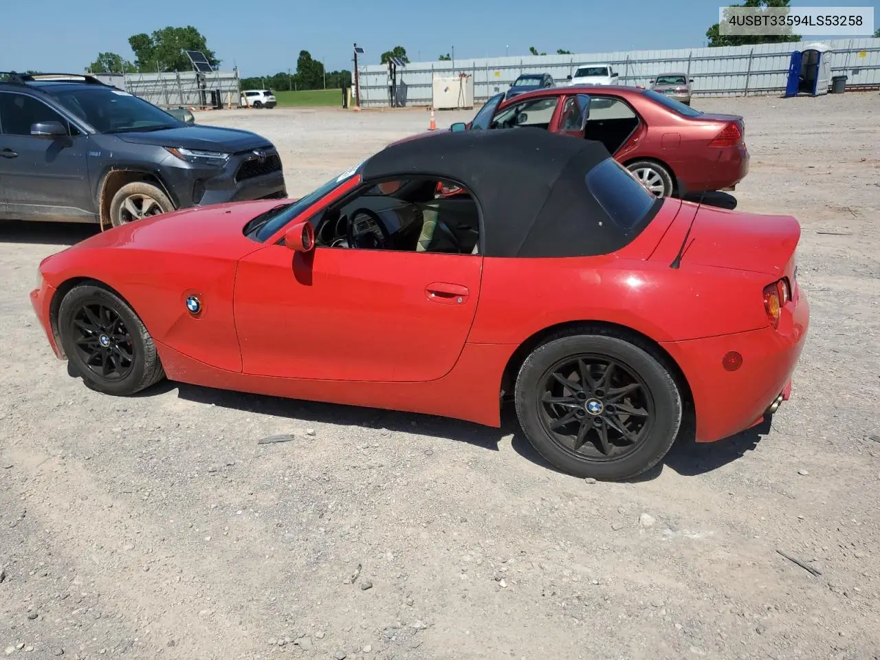 2004 BMW Z4 2.5 VIN: 4USBT33594LS53258 Lot: 61260985