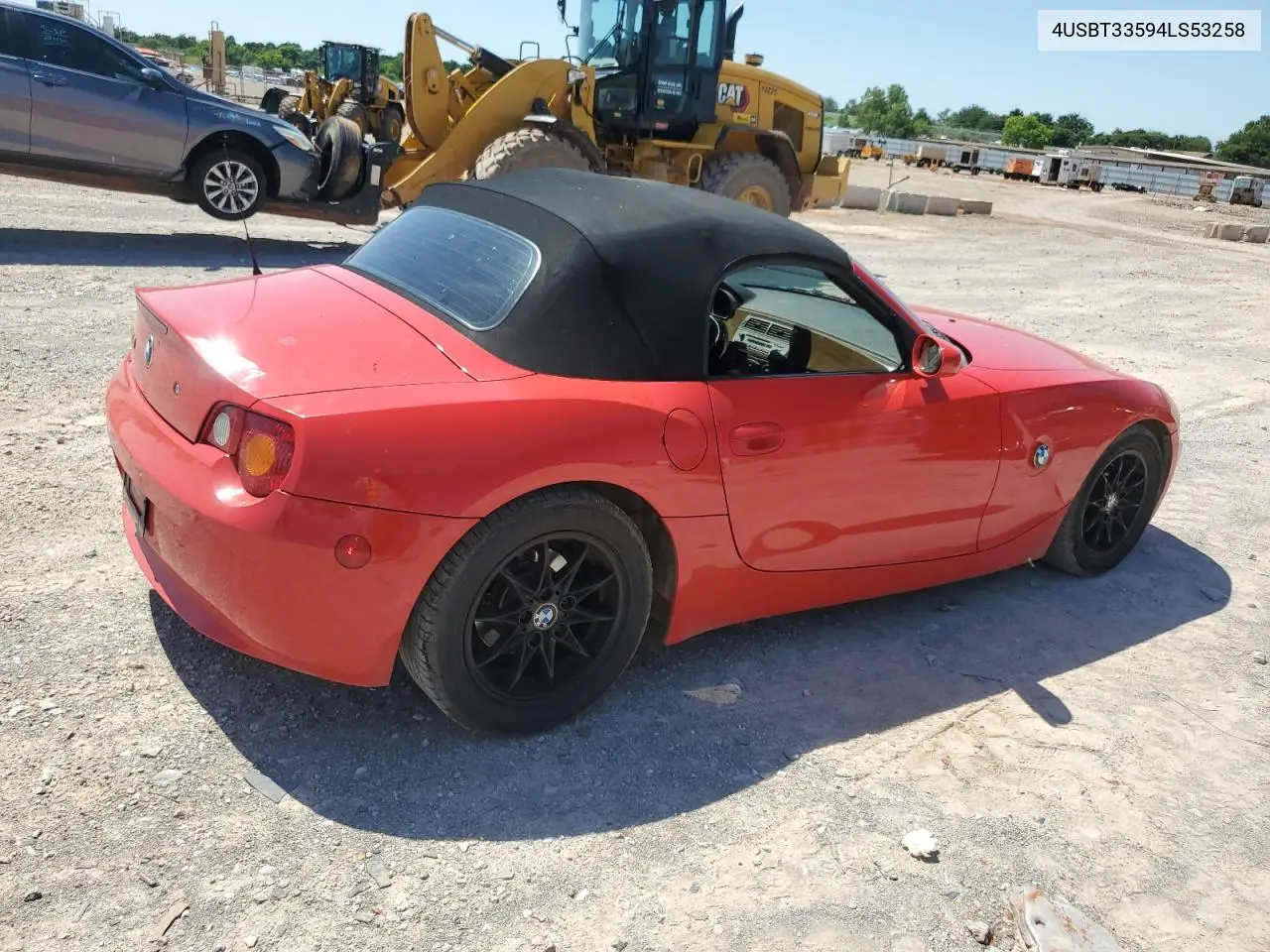 2004 BMW Z4 2.5 VIN: 4USBT33594LS53258 Lot: 61260985