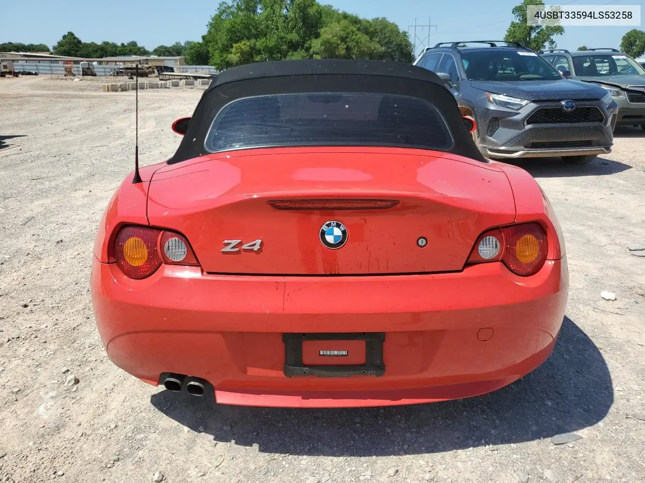 2004 BMW Z4 2.5 VIN: 4USBT33594LS53258 Lot: 61260985