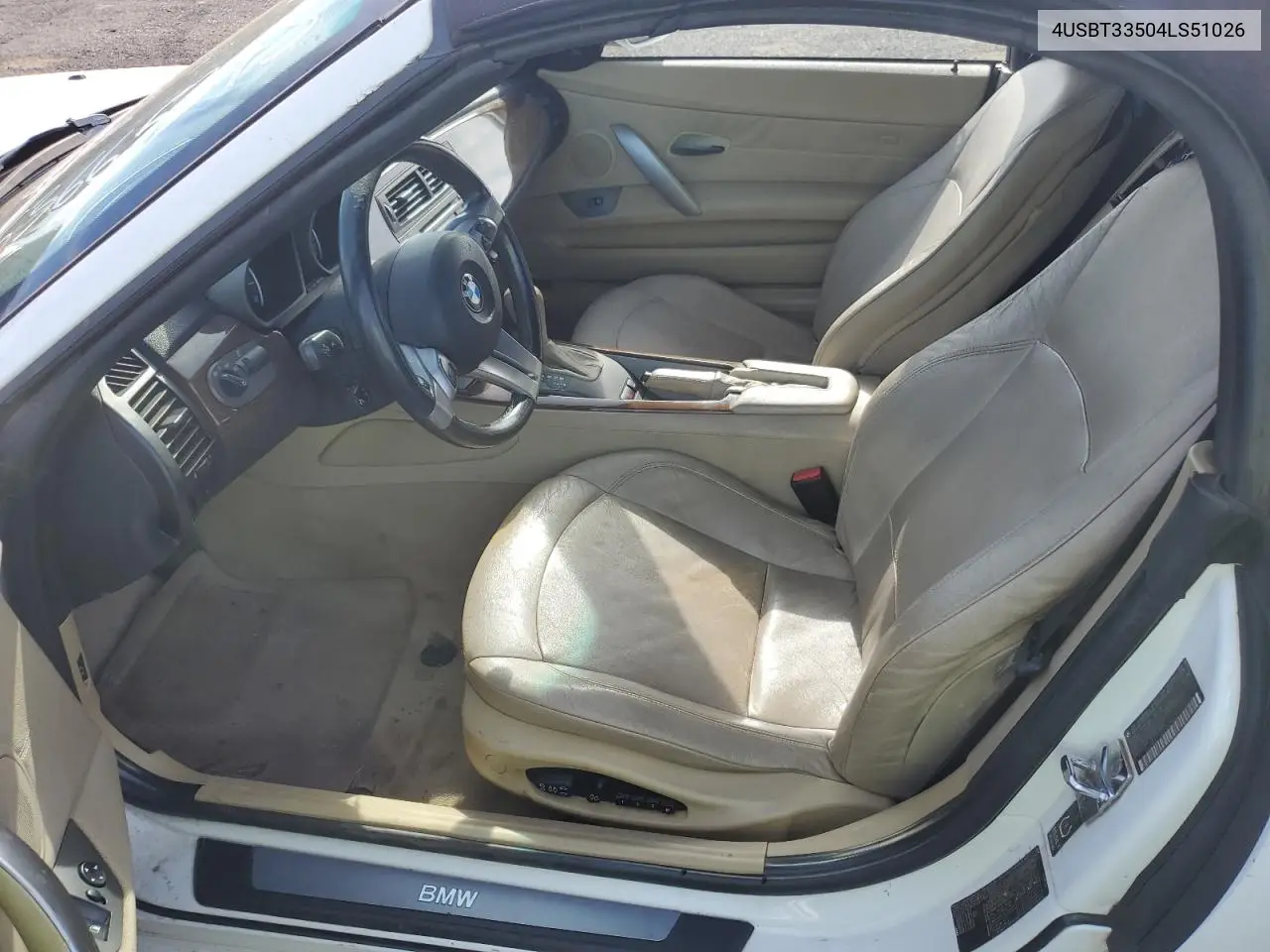 2004 BMW Z4 2.5 VIN: 4USBT33504LS51026 Lot: 63665345