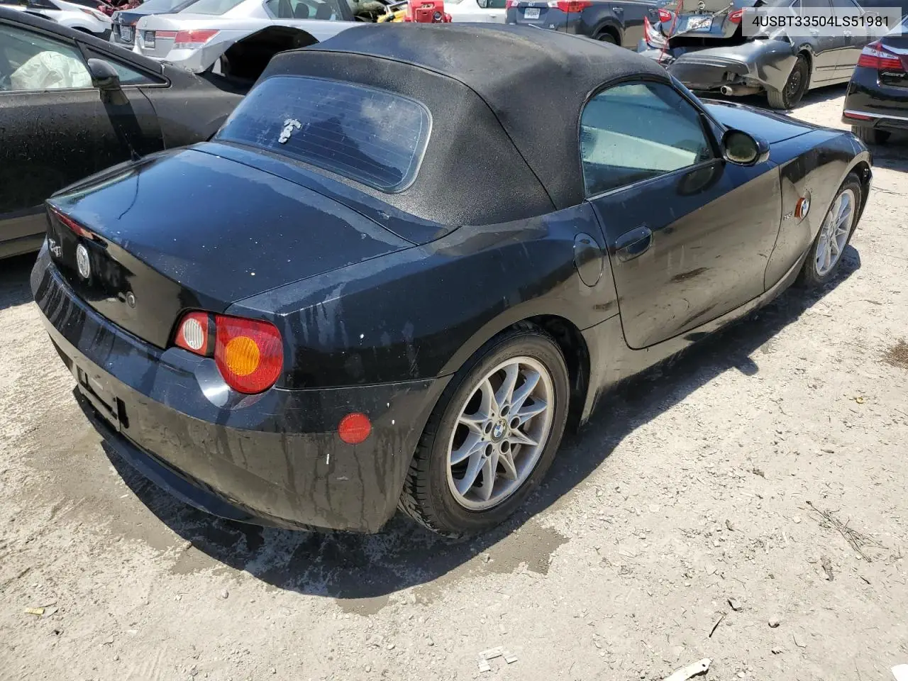 2004 BMW Z4 2.5 VIN: 4USBT33504LS51981 Lot: 64143935