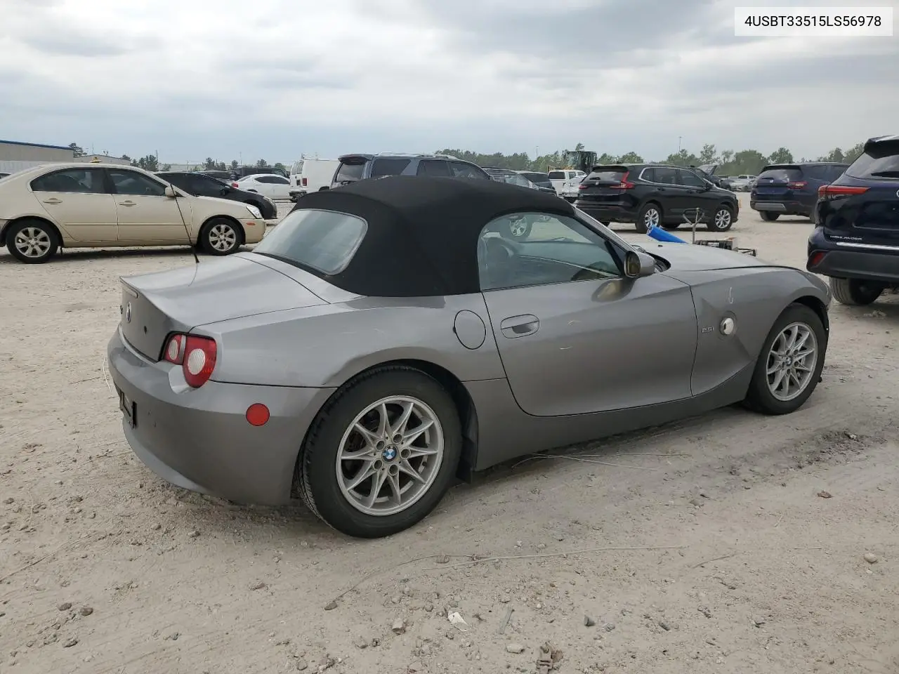 2005 BMW Z4 2.5 VIN: 4USBT33515LS56978 Lot: 52441905