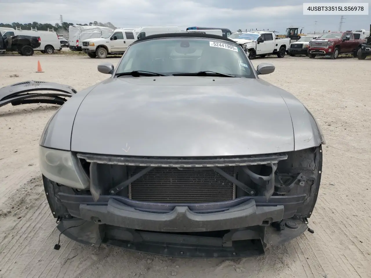 2005 BMW Z4 2.5 VIN: 4USBT33515LS56978 Lot: 52441905