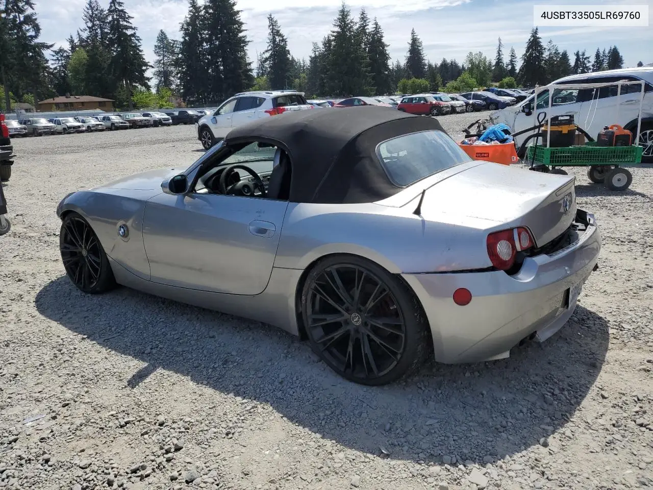 2005 BMW Z4 2.5 VIN: 4USBT33505LR69760 Lot: 55508565