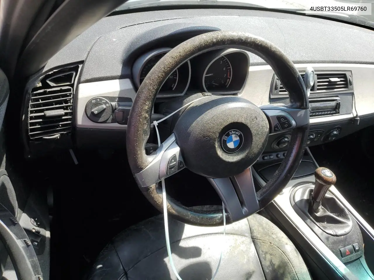 2005 BMW Z4 2.5 VIN: 4USBT33505LR69760 Lot: 55508565