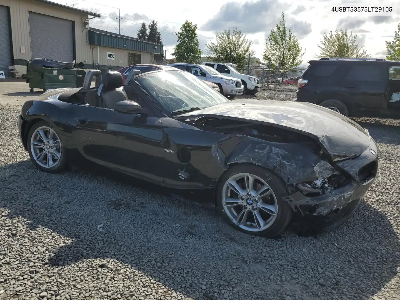 2005 BMW Z4 3.0 VIN: 4USBT53575LT29105 Lot: 56063165