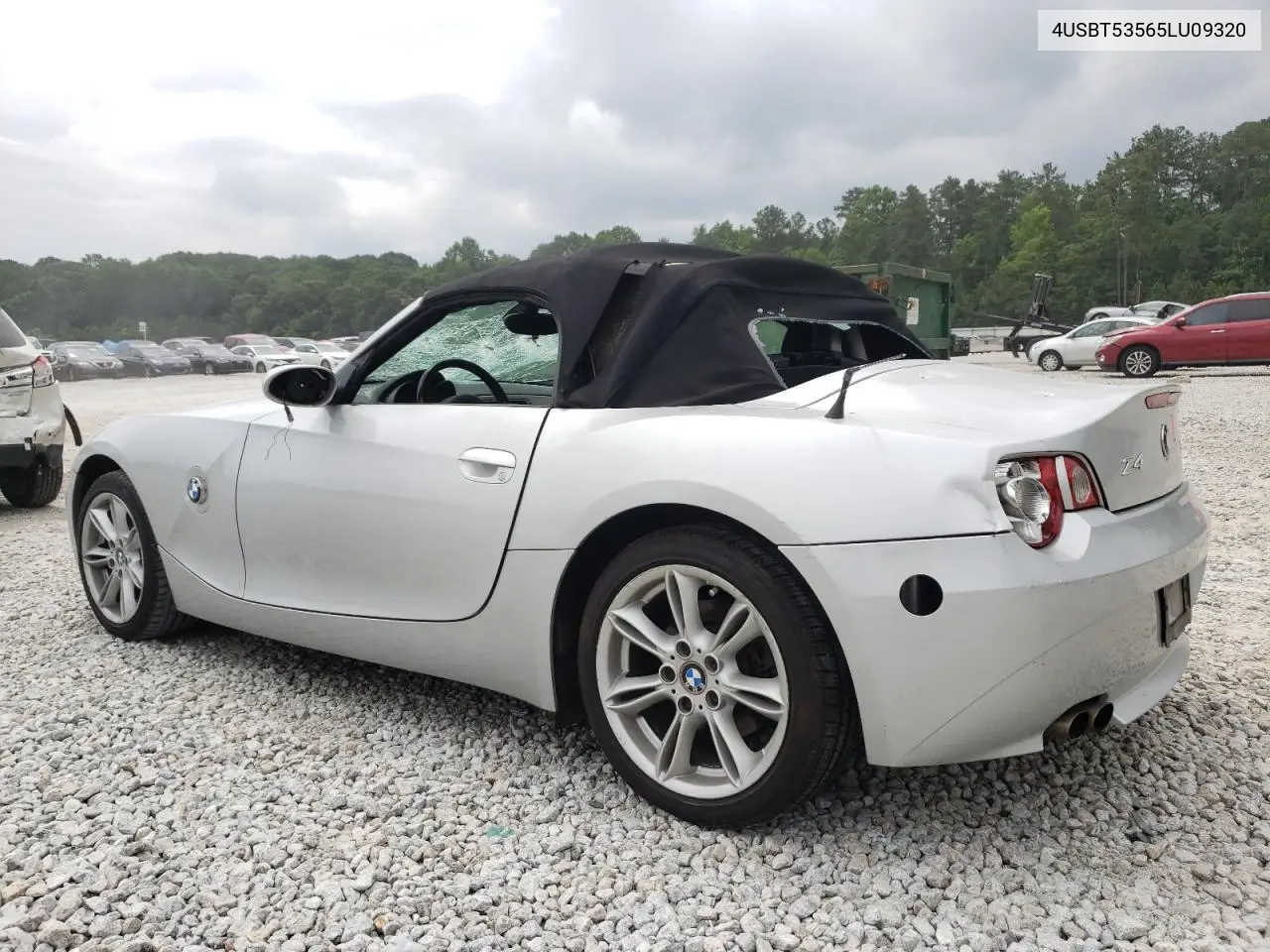 2005 BMW Z4 3.0 VIN: 4USBT53565LU09320 Lot: 59596535