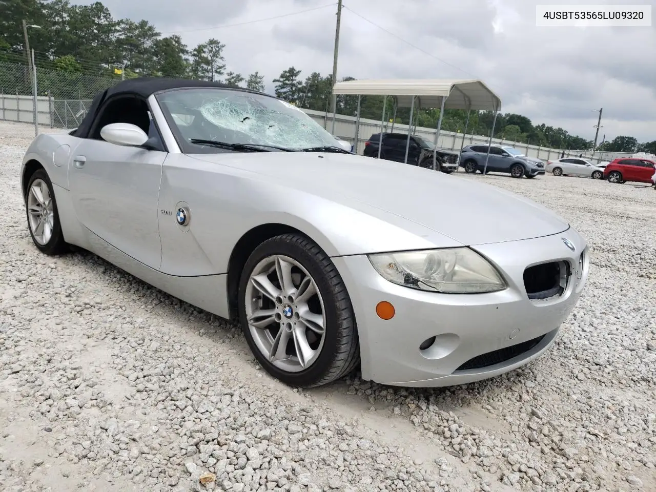 2005 BMW Z4 3.0 VIN: 4USBT53565LU09320 Lot: 59596535