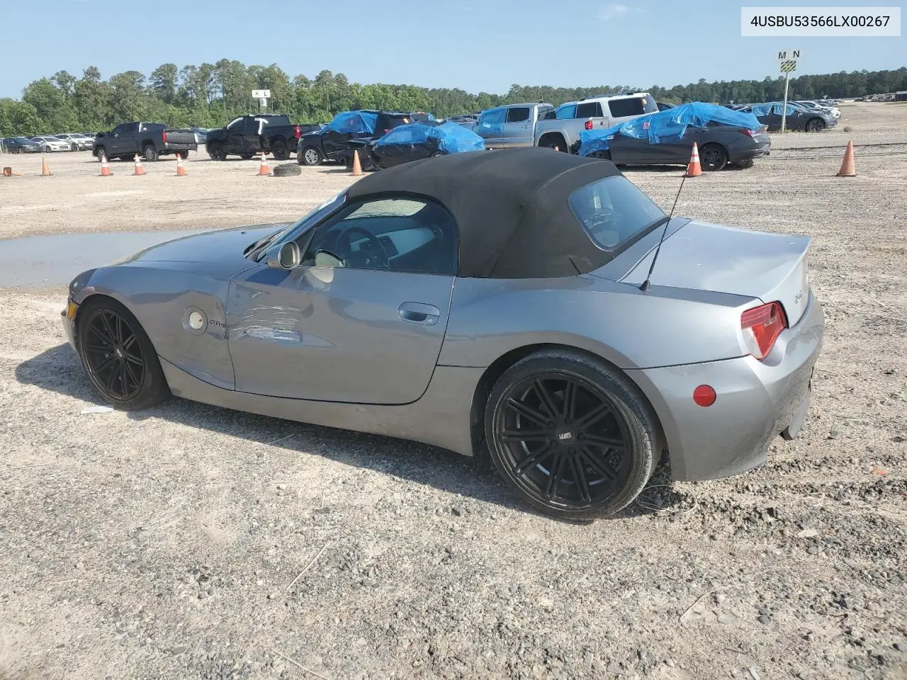 2006 BMW Z4 3.0Si VIN: 4USBU53566LX00267 Lot: 55820915