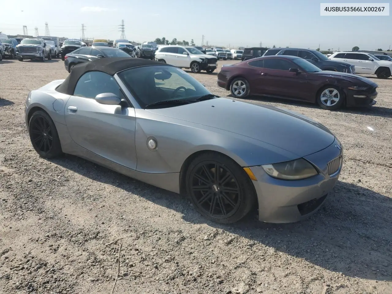 2006 BMW Z4 3.0Si VIN: 4USBU53566LX00267 Lot: 55820915