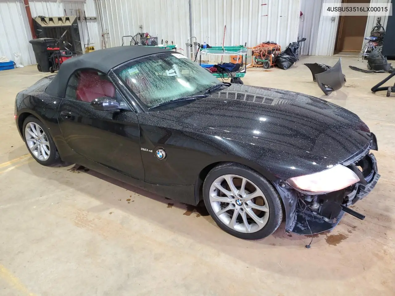 2006 BMW Z4 3.0Si VIN: 4USBU53516LX00015 Lot: 55958965