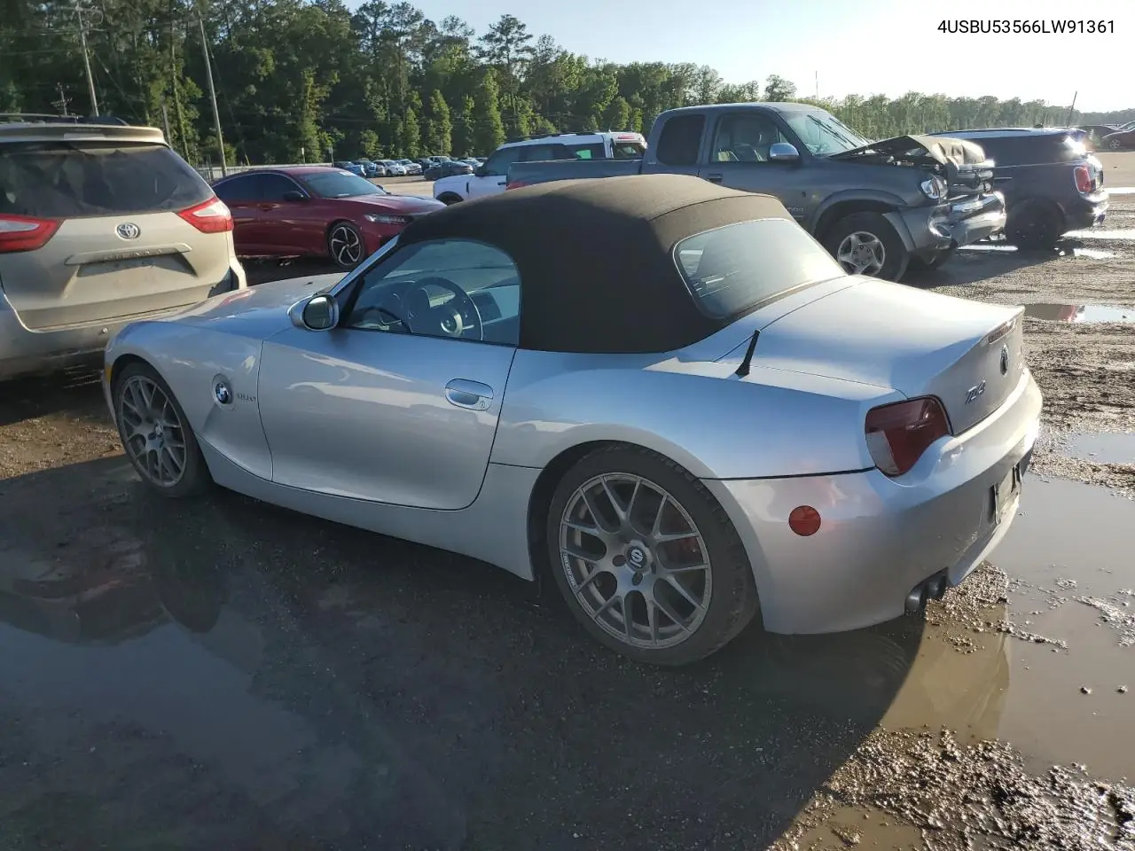 2006 BMW Z4 3.0Si VIN: 4USBU53566LW91361 Lot: 56066365