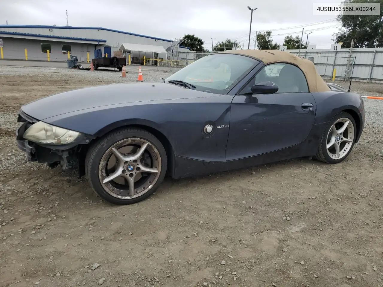 2006 BMW Z4 3.0Si VIN: 4USBU53556LX00244 Lot: 59361275