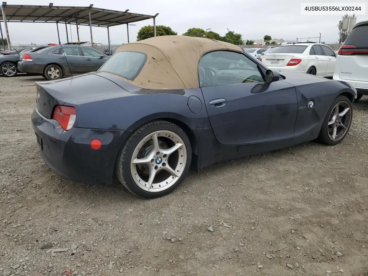 2006 BMW Z4 3.0Si VIN: 4USBU53556LX00244 Lot: 59361275