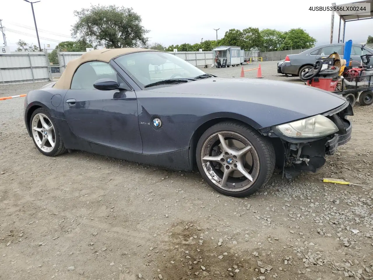 2006 BMW Z4 3.0Si VIN: 4USBU53556LX00244 Lot: 59361275
