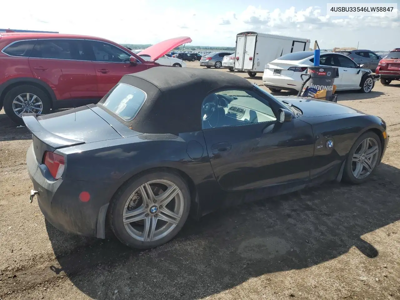 2006 BMW Z4 3.0 VIN: 4USBU33546LW58847 Lot: 60427135