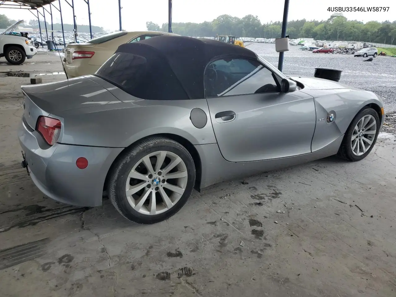 2006 BMW Z4 3.0 VIN: 4USBU33546LW58797 Lot: 61759645