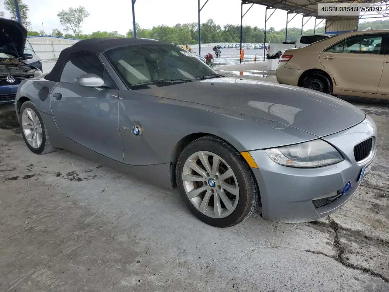 2006 BMW Z4 3.0 VIN: 4USBU33546LW58797 Lot: 61759645
