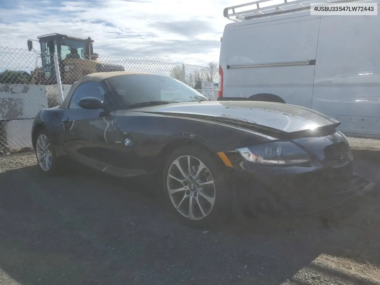 2007 BMW Z4 3.0 VIN: 4USBU33547LW72443 Lot: 54719935
