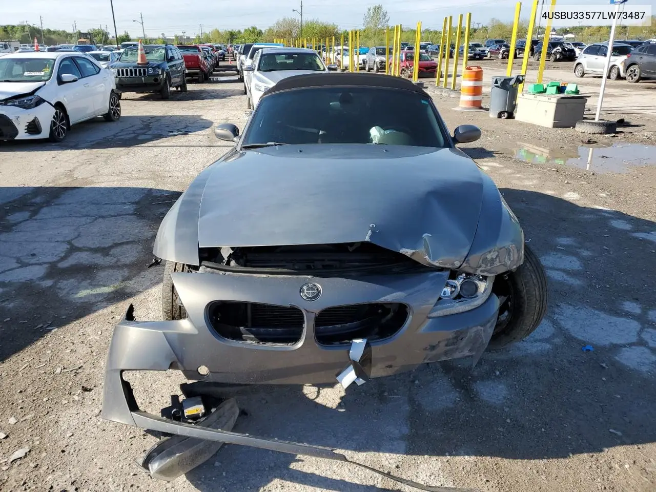2007 BMW Z4 3.0 VIN: 4USBU33577LW73487 Lot: 54778025