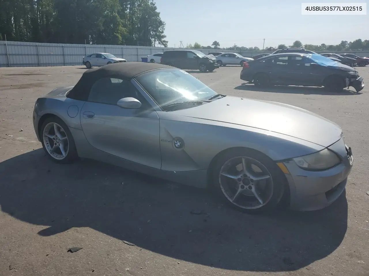 2007 BMW Z4 3.0Si VIN: 4USBU53577LX02515 Lot: 54835125