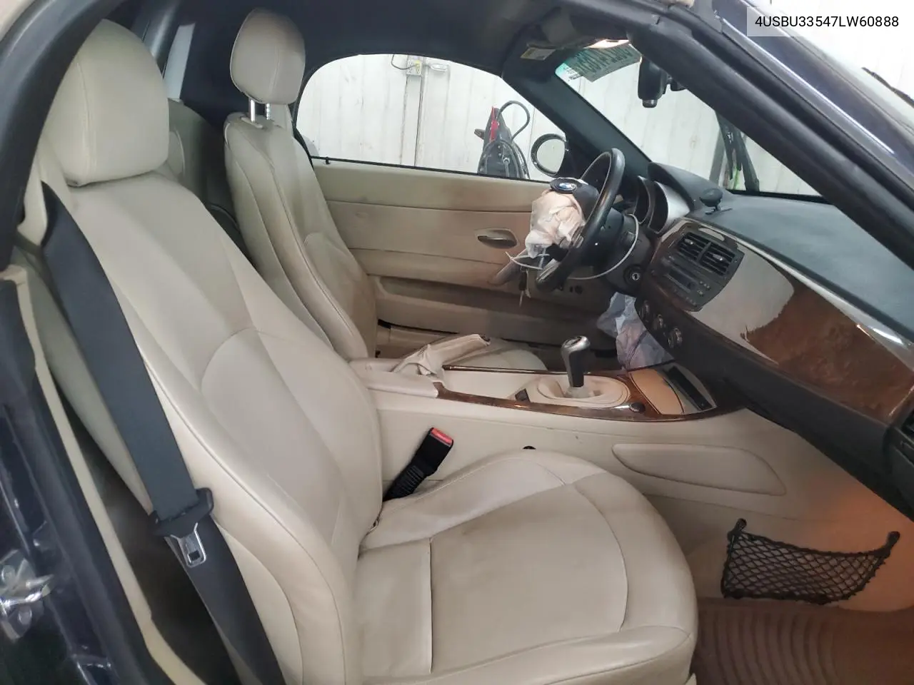 2007 BMW Z4 3.0 VIN: 4USBU33547LW60888 Lot: 56224765
