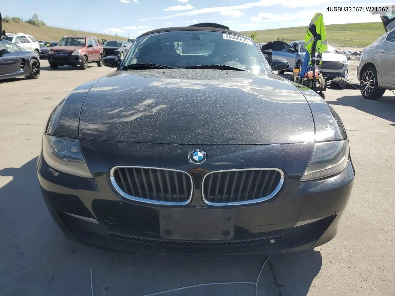 2007 BMW Z4 3.0 VIN: 4USBU33567LW71567 Lot: 56680695