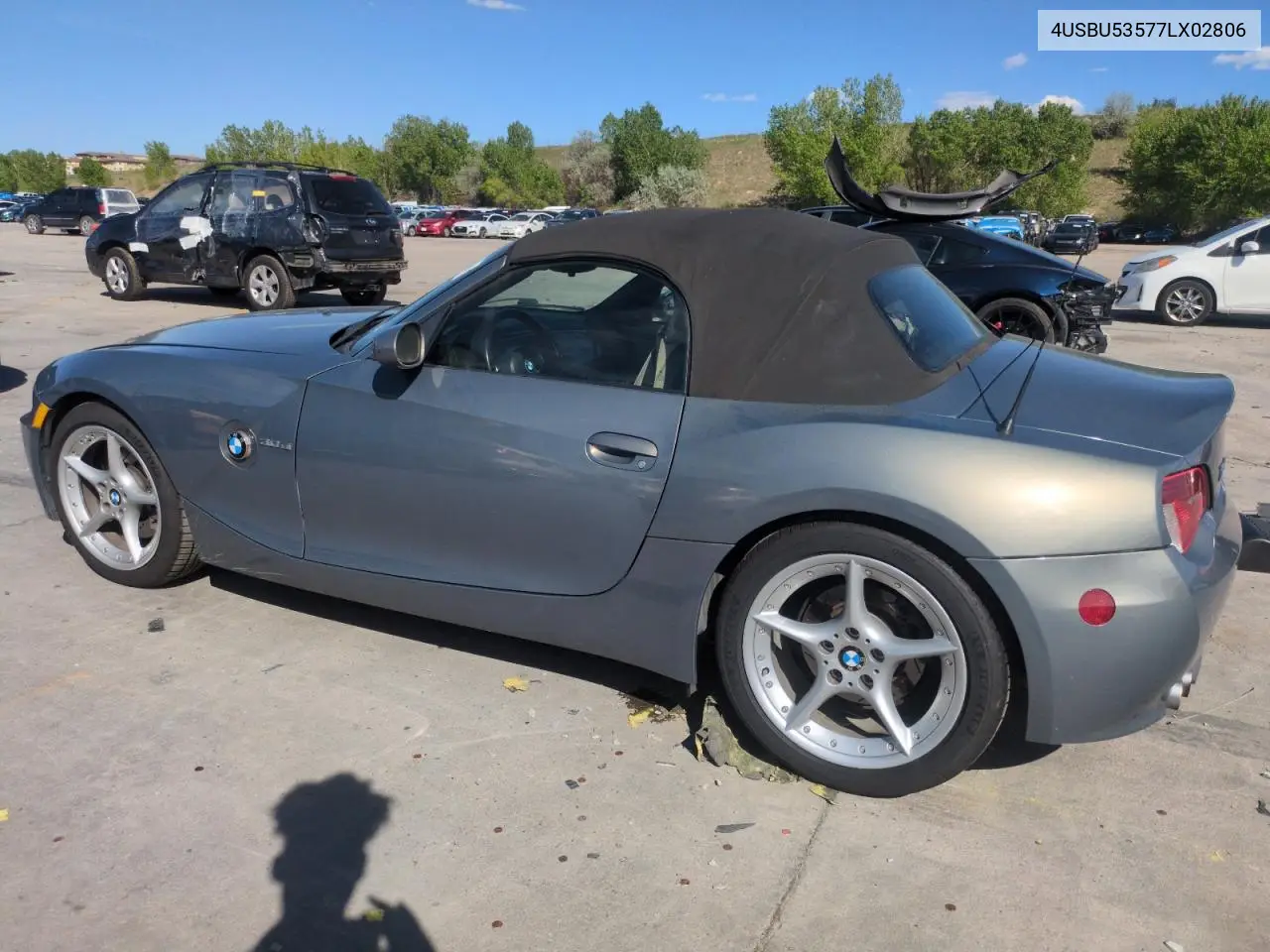 2007 BMW Z4 3.0Si VIN: 4USBU53577LX02806 Lot: 56728105