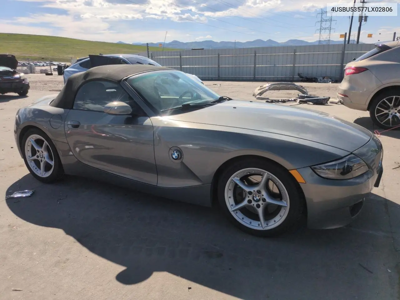 2007 BMW Z4 3.0Si VIN: 4USBU53577LX02806 Lot: 56728105