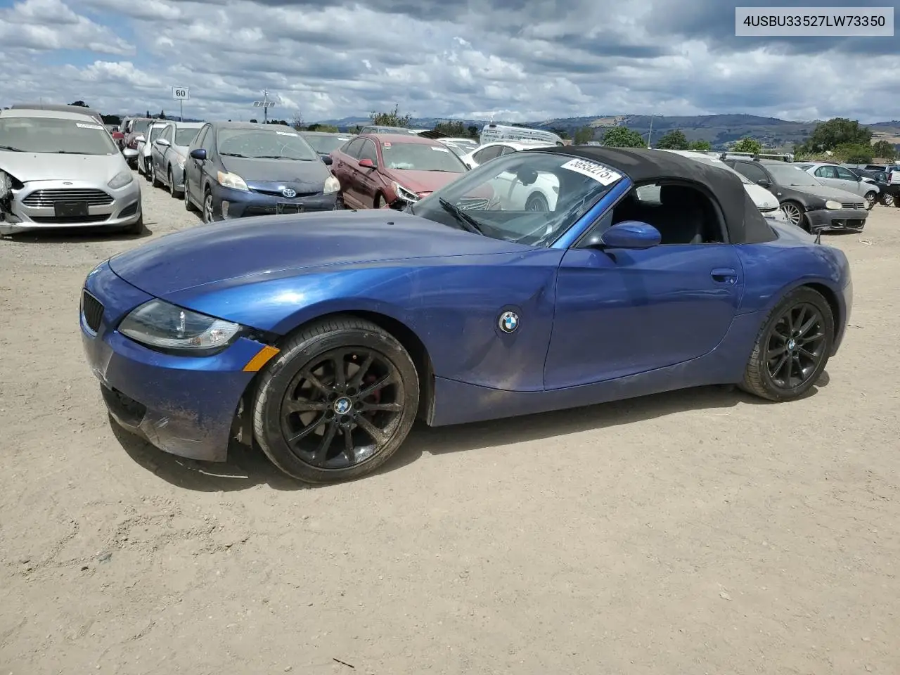 2007 BMW Z4 3.0 VIN: 4USBU33527LW73350 Lot: 56952275