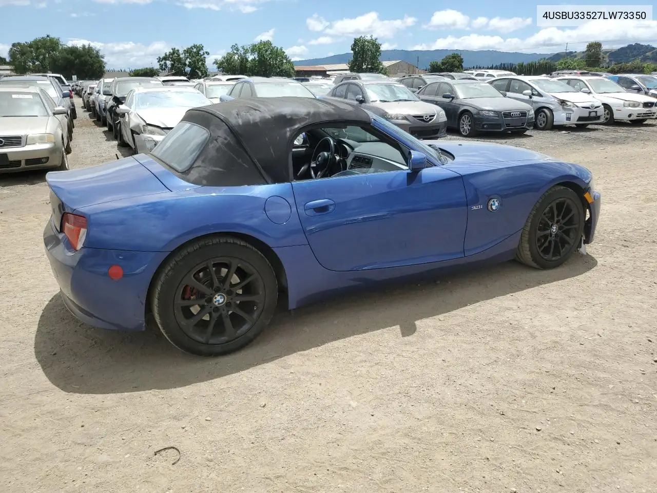 2007 BMW Z4 3.0 VIN: 4USBU33527LW73350 Lot: 56952275