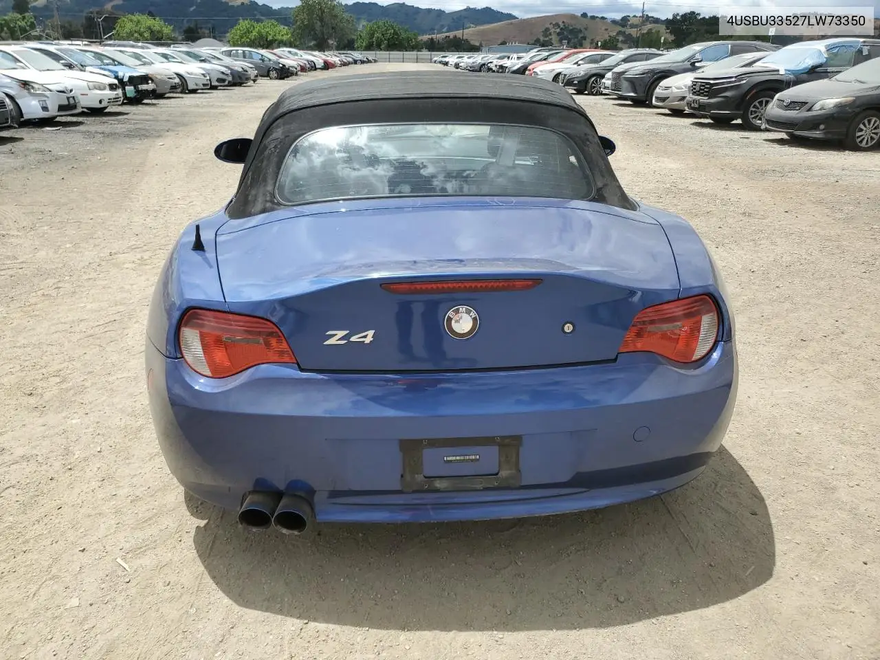 2007 BMW Z4 3.0 VIN: 4USBU33527LW73350 Lot: 56952275