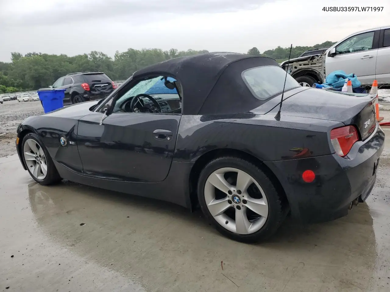 2007 BMW Z4 3.0 VIN: 4USBU33597LW71997 Lot: 58496075