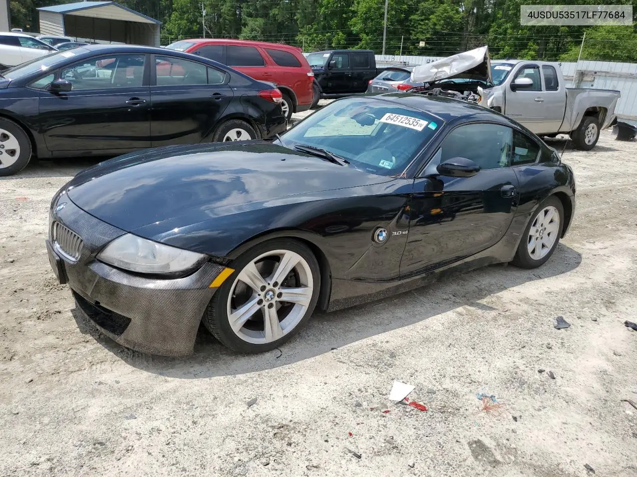 2007 BMW Z4 3.0Si VIN: 4USDU53517LF77684 Lot: 64512535