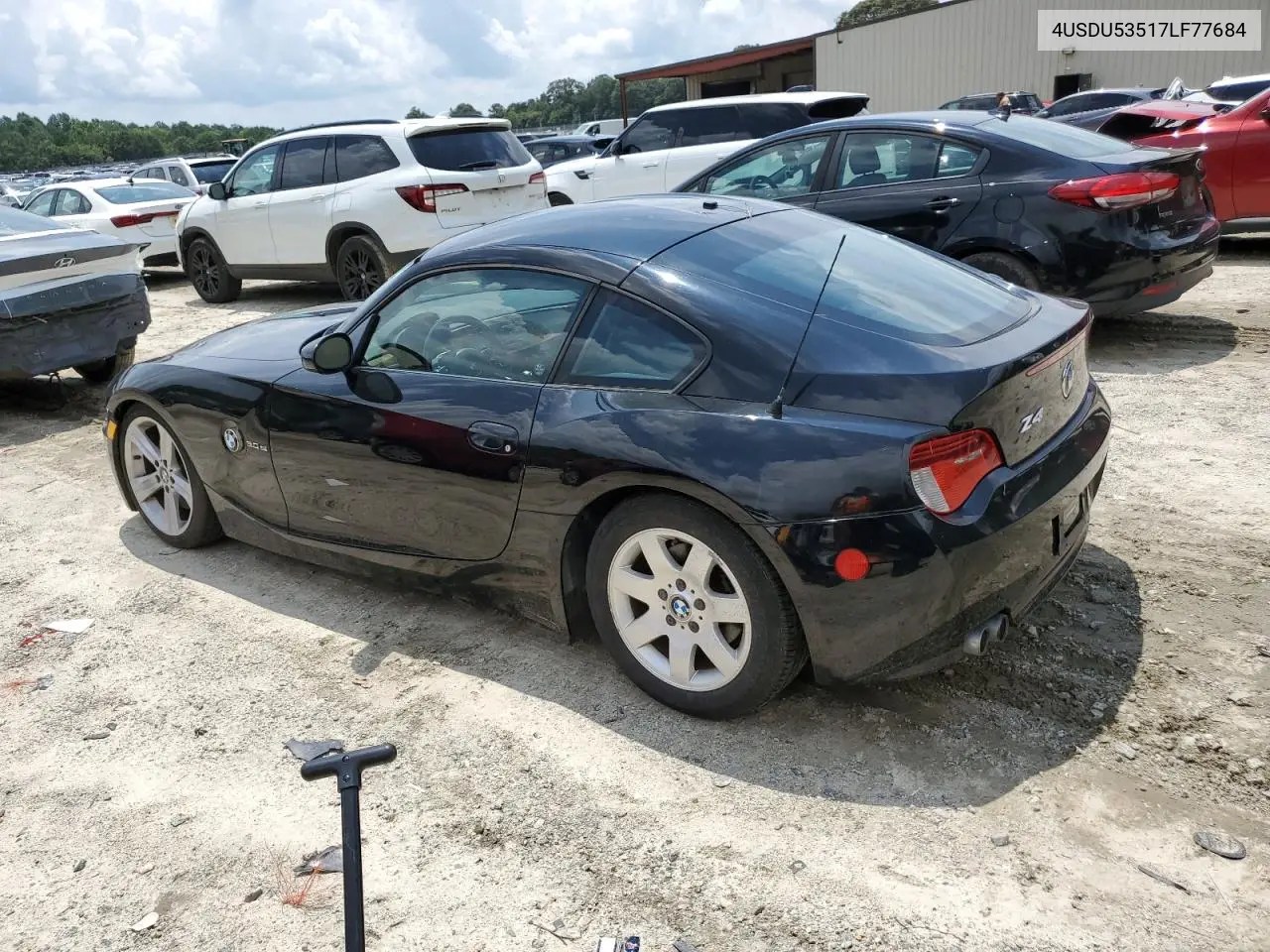 2007 BMW Z4 3.0Si VIN: 4USDU53517LF77684 Lot: 64512535